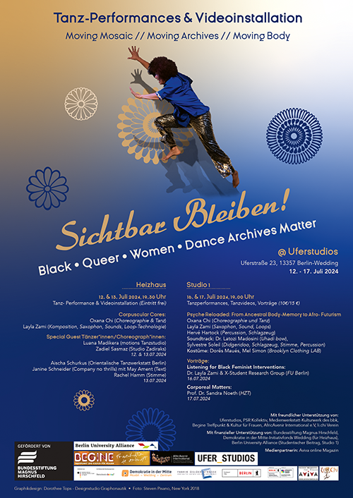 Flyer Sichtbar bleiben!